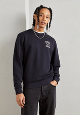 SCOTCH AND SODA Left Chest Artwork Sweatshirt at Gravity NYC